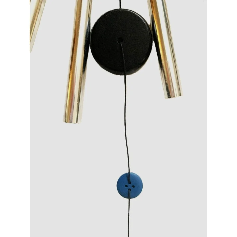 Wind‎ Chime Seamstress Sewing Theme Lg Thread Spool Body Nice Tone 29